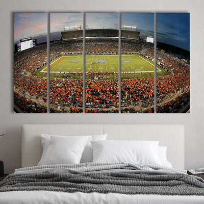 Camping World Bowl, Stadium Canvas, Sport Art, 5 Panel B, Extra Large Canvas, Canvas Print Wall Art