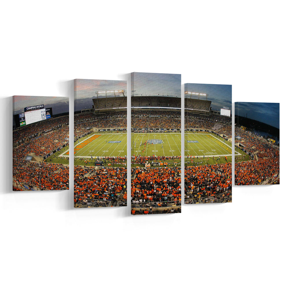 Camping World Bowl, Stadium Canvas, Sport Art, Gift for him, 5 Panel, Large Canvas, Canvas Print Wall Art