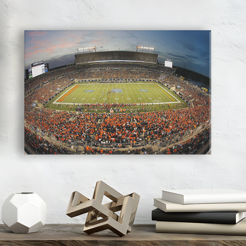 Camping World Bowl, Stadium Canvas, Sport Art, Gift for him, Man Cave Decor, Art Print, Canvas Print Wall Art