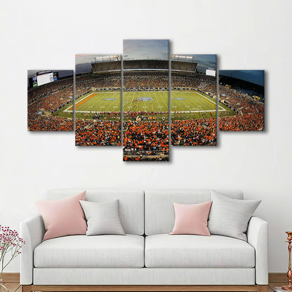 Camping World Bowl, Stadium Canvas, Sport Art, Gift for him, 5 Panel, Large Canvas, Canvas Print Wall Art