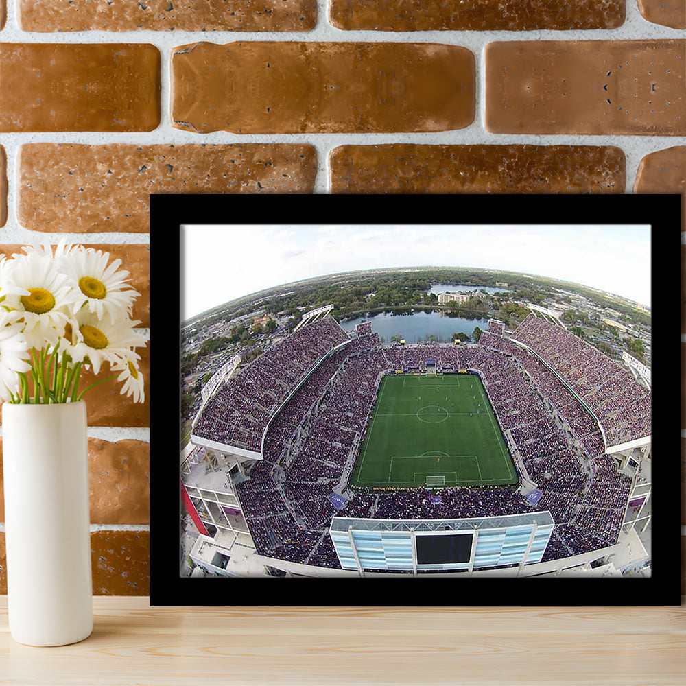 Camping World Stadium City of Orlando, Stadium Canvas, Sport Art, Gift for him, Framed Art Print Wall Decor, Picture Framed