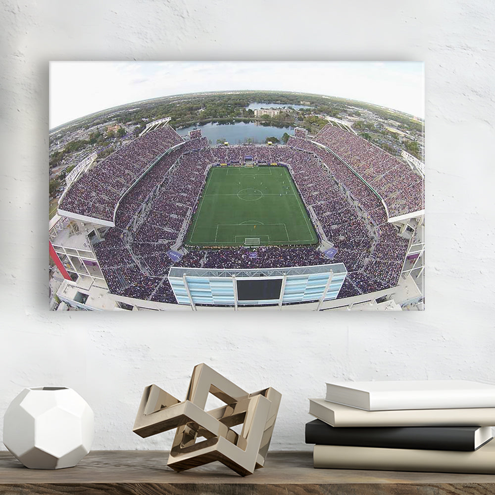 Camping World Stadium City of Orlando, Stadium Canvas, Sport Art, Gift for him, Man Cave Decor, Art Print, Canvas Print Wall Art