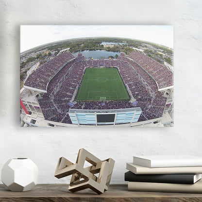 Camping World Stadium City of Orlando, Stadium Canvas, Sport Art, Gift for him, Man Cave Decor, Art Print, Canvas Print Wall Art