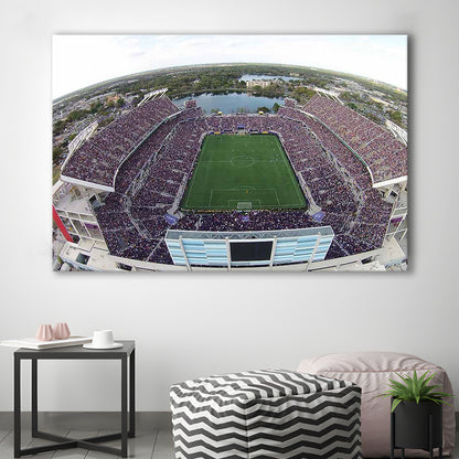 Camping World Stadium City of Orlando, Stadium Canvas, Sport Art, Gift for him, Man Cave Decor, Art Print, Canvas Print Wall Art