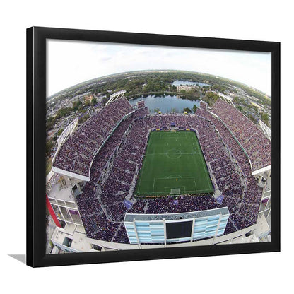 Camping World Stadium City of Orlando, Stadium Canvas, Sport Art, Gift for him, Framed Art Print Wall Decor, Picture Framed