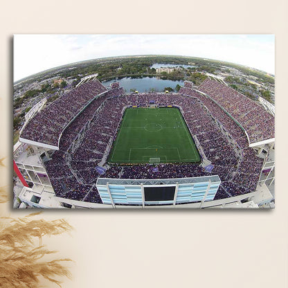 Camping World Stadium City of Orlando, Stadium Canvas, Sport Art, Gift for him, Man Cave Decor, Art Print, Canvas Print Wall Art