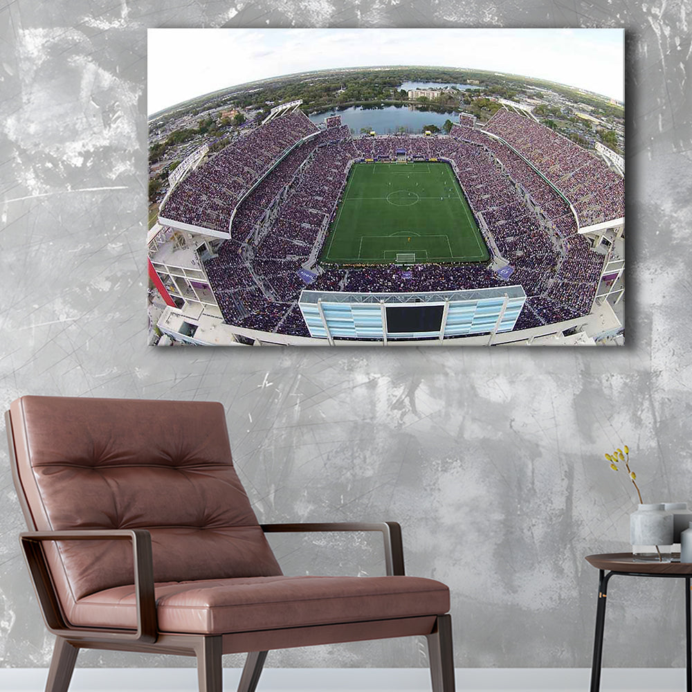 Camping World Stadium City of Orlando, Stadium Canvas, Sport Art, Gift for him, Man Cave Decor, Art Print, Canvas Print Wall Art
