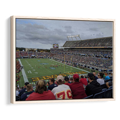 Camping World Stadium, Stadium Canvas, Sport Art, Framed Canvas Print Wall Art, Floating Frame