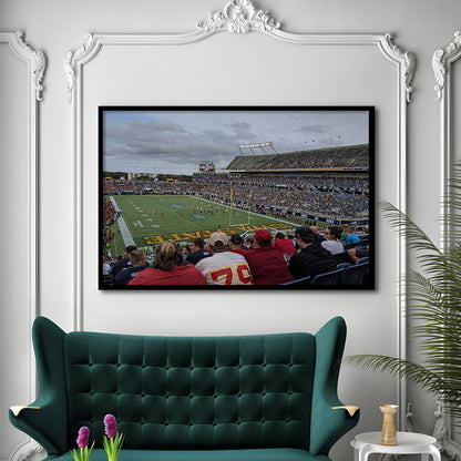 Camping World Stadium, Stadium Canvas, Sport Art, Gift for him, Framed Art Print Wall Decor, Picture Framed