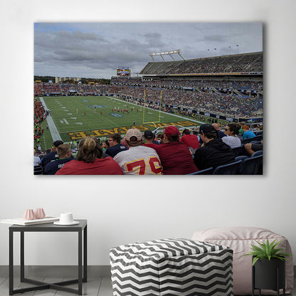 Camping World Stadium, Stadium Canvas, Sport Art, Gift for him, Man Cave Decor, Art Print, Canvas Print Wall Art