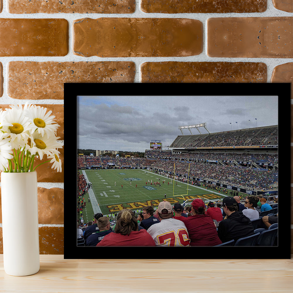 Camping World Stadium, Stadium Canvas, Sport Art, Gift for him, Framed Art Print Wall Decor, Picture Framed