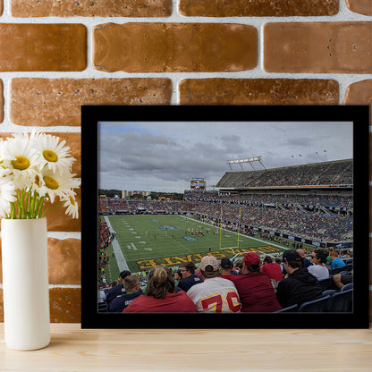 Camping World Stadium, Stadium Canvas, Sport Art, Gift for him, Framed Art Print Wall Decor, Picture Framed