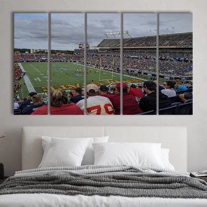 Camping World Stadium, Stadium Canvas, Sport Art, 5 Panel B, Extra Large Canvas, Canvas Print Wall Art