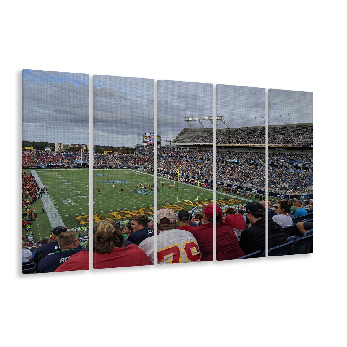 Camping World Stadium, Stadium Canvas, Sport Art, 5 Panel B, Extra Large Canvas, Canvas Print Wall Art