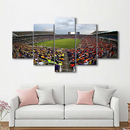 Camping World Stadium in Orlando, Stadium Canvas, Sport Art, Gift for him, 5 Panel, Large Canvas, Canvas Print Wall Art
