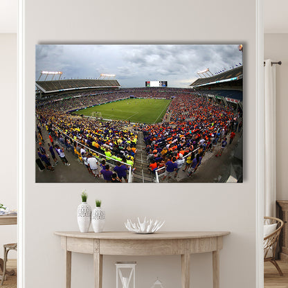 Camping World Stadium in Orlando, Stadium Canvas, Sport Art, Gift for him, Man Cave Decor, Art Print, Canvas Print Wall Art