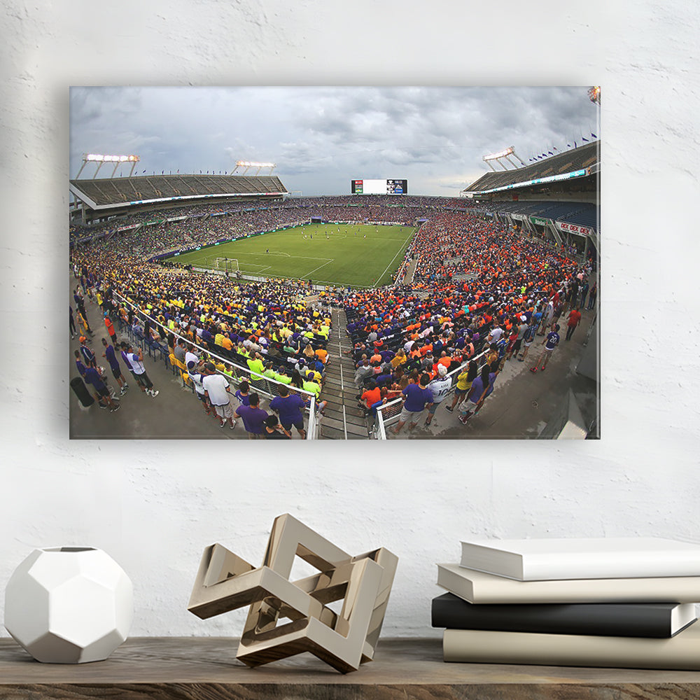 Camping World Stadium in Orlando, Stadium Canvas, Sport Art, Gift for him, Man Cave Decor, Art Print, Canvas Print Wall Art