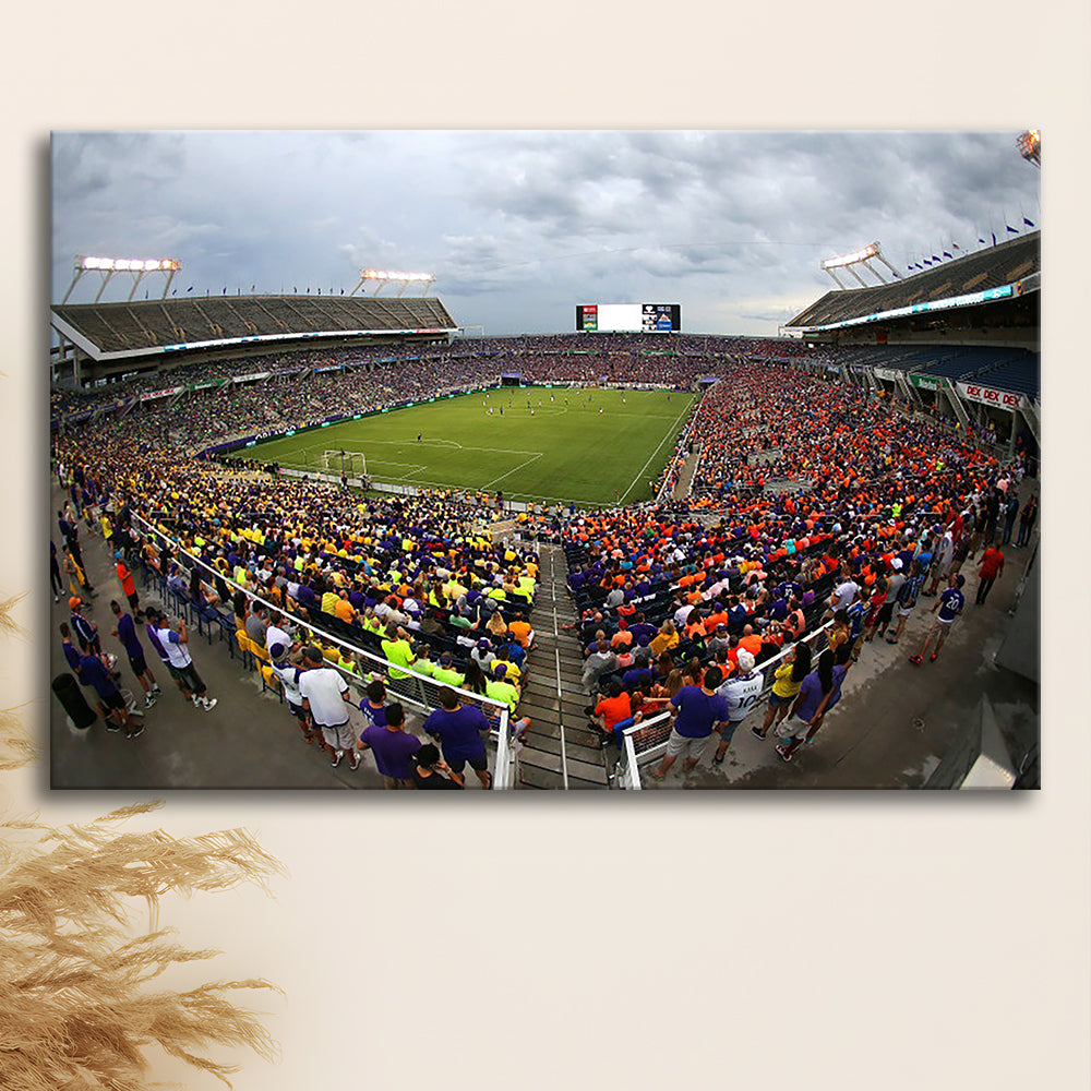 Camping World Stadium in Orlando, Stadium Canvas, Sport Art, Gift for him, Man Cave Decor, Art Print, Canvas Print Wall Art