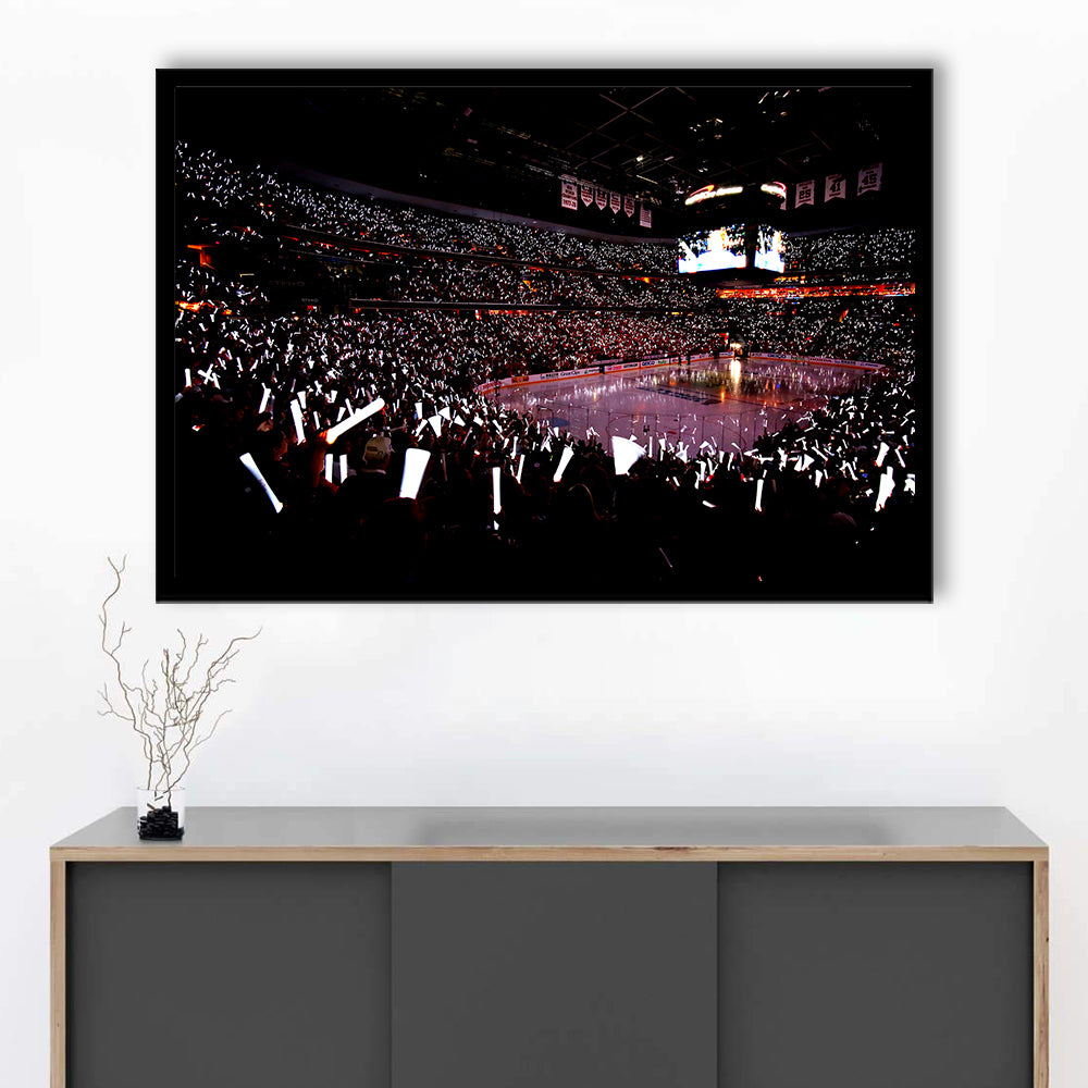 Capital One Arena, Stadium Canvas, Sport Art, Gift for him, Framed Art Print Wall Decor, Picture Framed