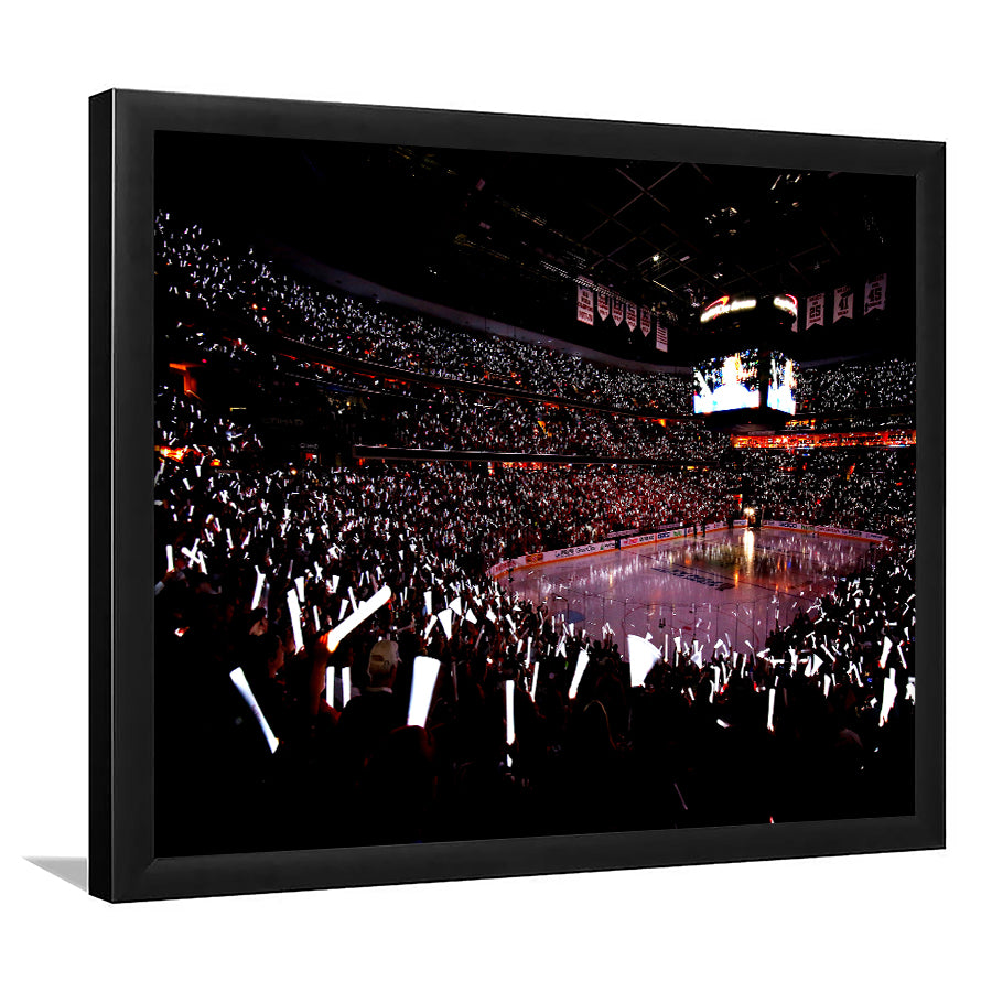 Capital One Arena, Stadium Canvas, Sport Art, Gift for him, Framed Art Print Wall Decor, Picture Framed