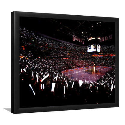 Capital One Arena, Stadium Canvas, Sport Art, Gift for him, Framed Art Print Wall Decor, Picture Framed
