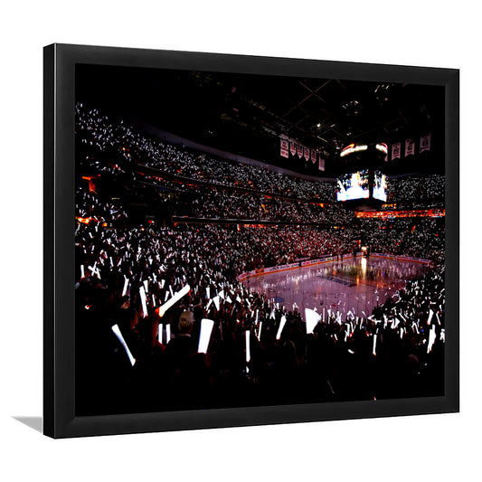 Capital One Arena, Stadium Canvas, Sport Art, Gift for him, Framed Art Print Wall Decor, Picture Framed