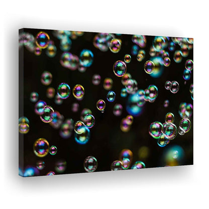 Captivating Bubbles Wall Art,Enhance Your Ambiance with this Artistic Soap Bubbles, Cavas Print Wall Art Hom Decor