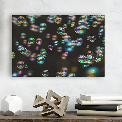Captivating Bubbles Wall Art,Enhance Your Ambiance with this Artistic Soap Bubbles, Cavas Print Wall Art Hom Decor