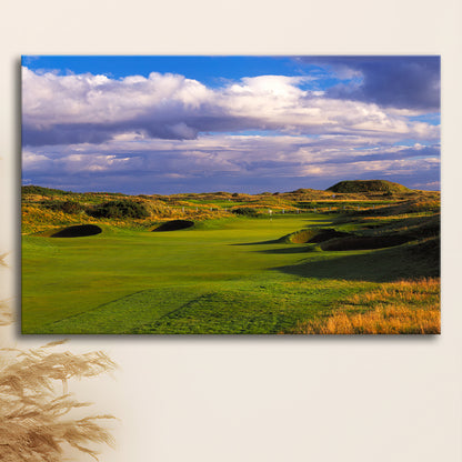 Carnoustie Golf Club Hole 02, Carnoustie, Scotland, Golf Art Print,Gifts Golf Lover