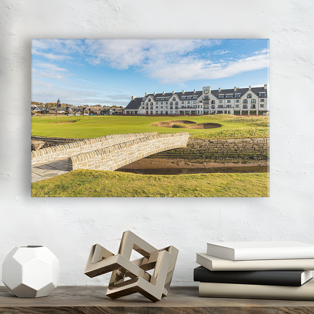 Carnoustie Golf Links, Hole 18 Fine Art, Golf Art Print,Gifts Golf Lover