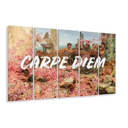 Carpe Diem, Canvas Art Print, Painting Art, Multi Panels Canvas Print Wall Art