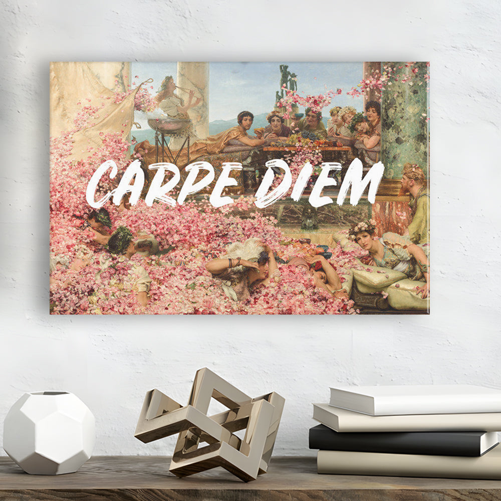 Carpe Diem, Canvas Art Decor Print, Painting Art, Canvas Print Wall Art Home Decor