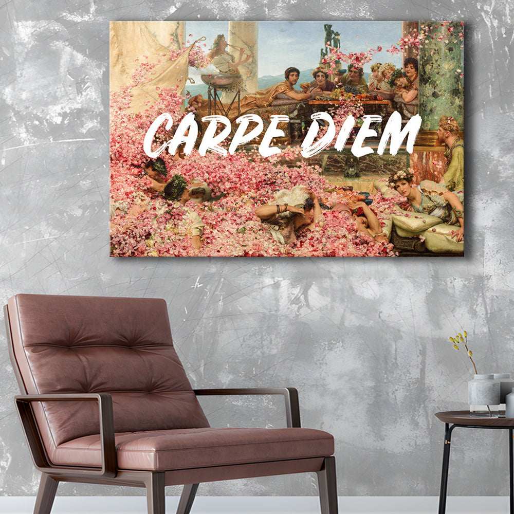 Carpe Diem, Canvas Art Decor Print, Painting Art, Canvas Print Wall Art Home Decor