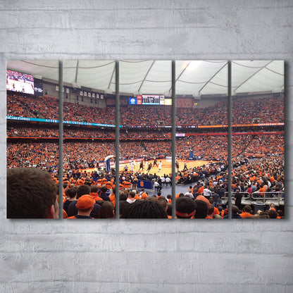 Carrier Dome, Stadium Canvas, Sport Art, 5 Panel B, Extra Large Canvas, Canvas Print Wall Art