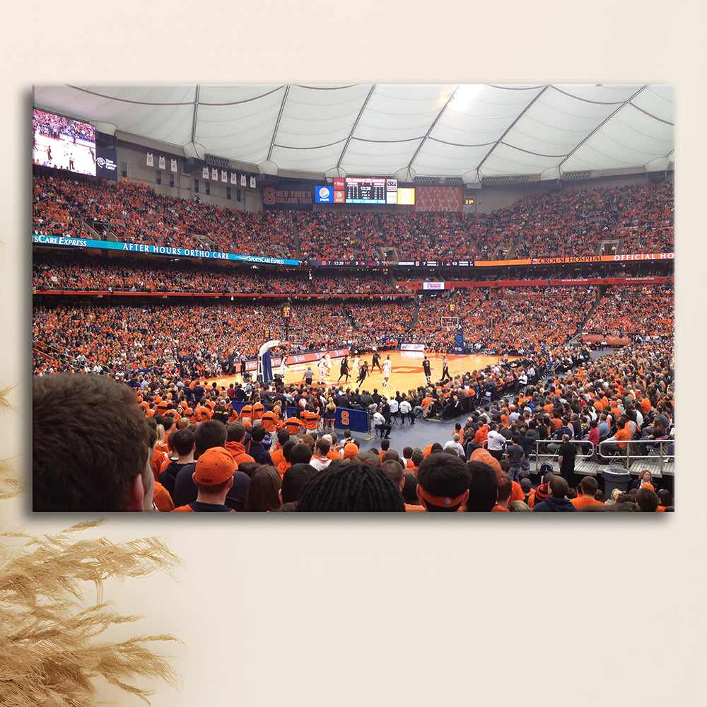 Carrier Dome, Stadium Canvas, Sport Art, Gift for him, Man Cave Decor, Art Print, Canvas Print Wall Art
