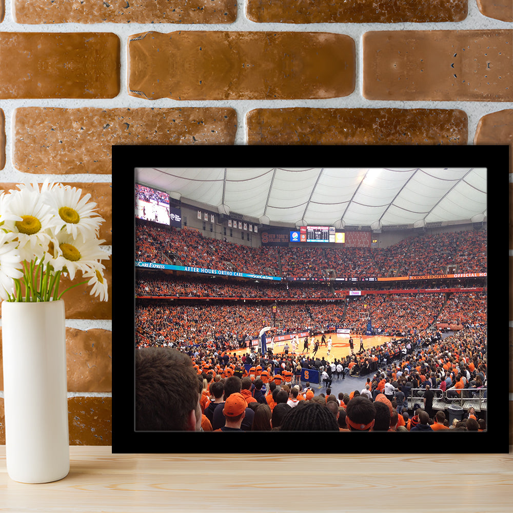 Carrier Dome, Stadium Canvas, Sport Art, Gift for him, Framed Art Print Wall Decor, Picture Framed