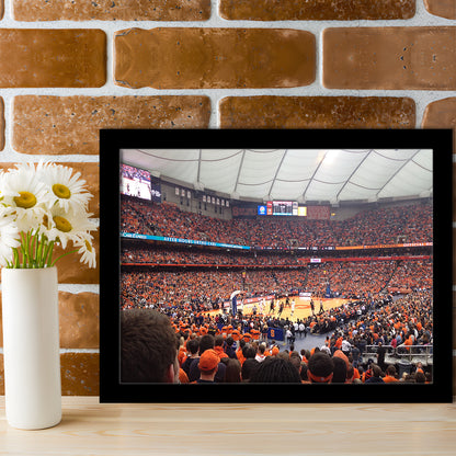Carrier Dome, Stadium Canvas, Sport Art, Gift for him, Framed Art Print Wall Decor, Picture Framed