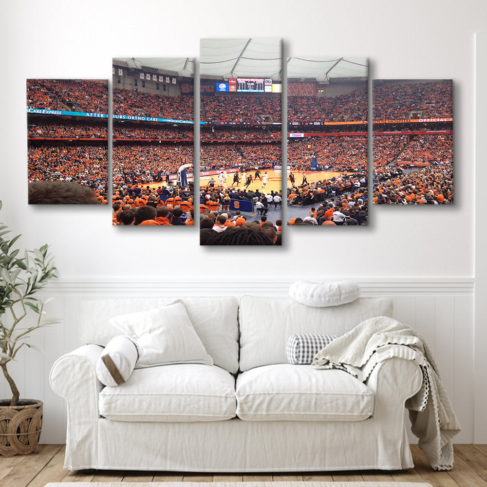 Carrier Dome, Stadium Canvas, Sport Art, Gift for him, 5 Panel, Large Canvas, Canvas Print Wall Art