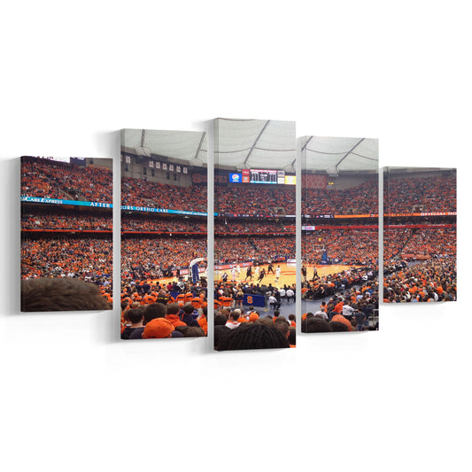 Carrier Dome, Stadium Canvas, Sport Art, Gift for him, 5 Panel, Large Canvas, Canvas Print Wall Art