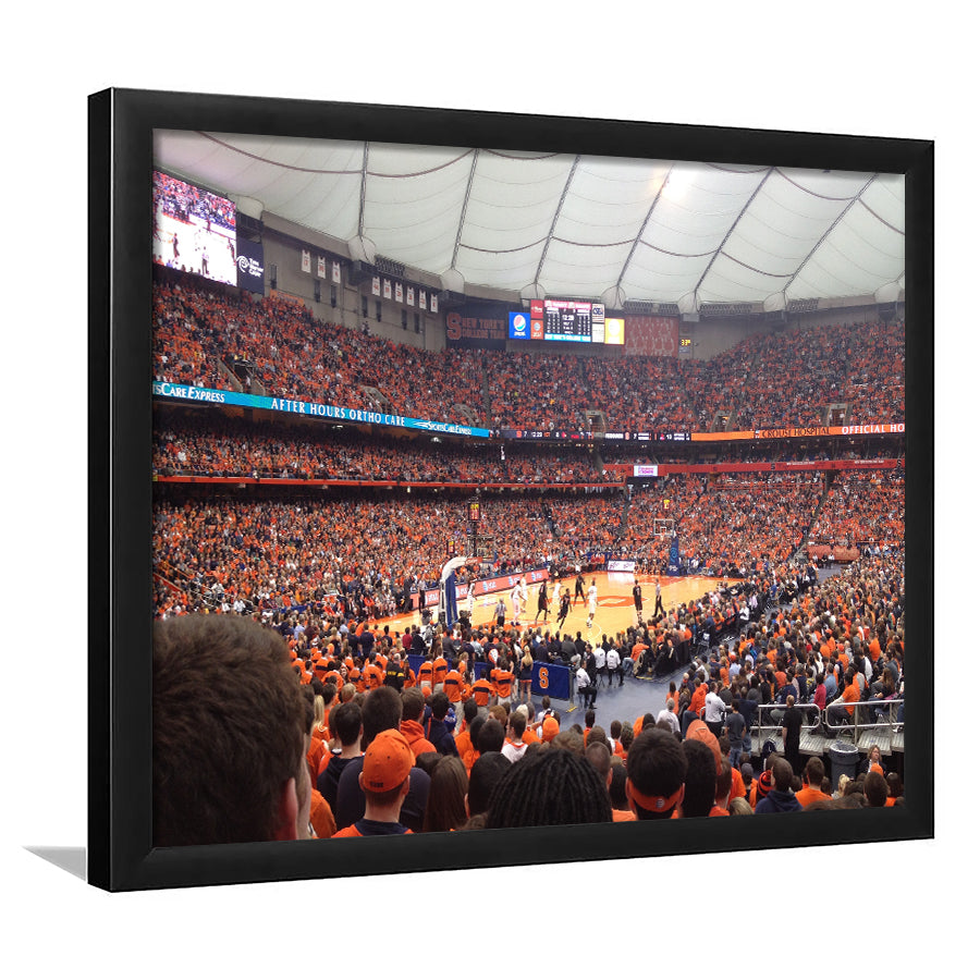 Carrier Dome, Stadium Canvas, Sport Art, Gift for him, Framed Art Print Wall Decor, Picture Framed