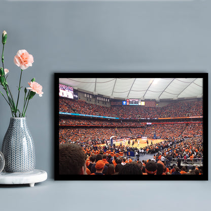 Carrier Dome, Stadium Canvas, Sport Art, Gift for him, Framed Art Print Wall Decor, Picture Framed