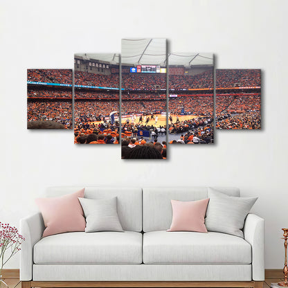 Carrier Dome, Stadium Canvas, Sport Art, Gift for him, 5 Panel, Large Canvas, Canvas Print Wall Art