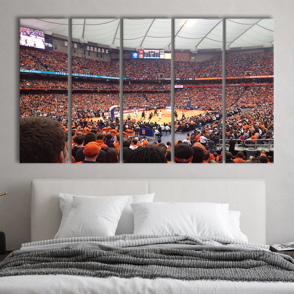 Carrier Dome, Stadium Canvas, Sport Art, 5 Panel B, Extra Large Canvas, Canvas Print Wall Art
