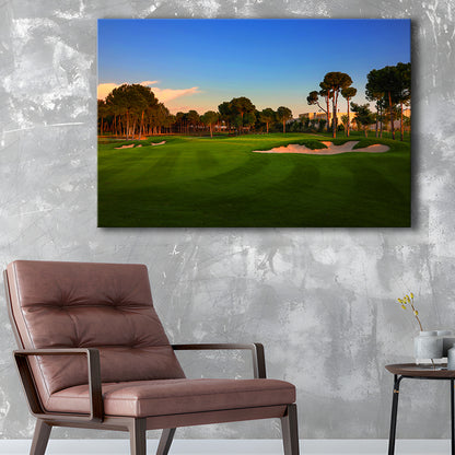 Carya Golf Club Kaden Golf Courses, Golf Art Print,Gifts Golf Lover