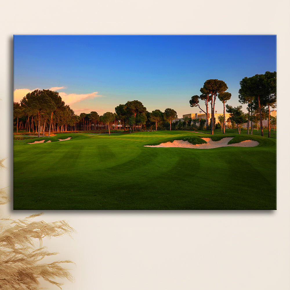 Carya Golf Club Kaden Golf Courses, Golf Art Print,Gifts Golf Lover