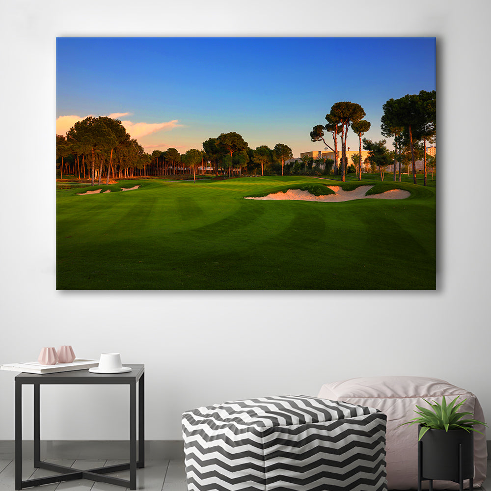 Carya Golf Club Kaden Golf Courses, Golf Art Print,Gifts Golf Lover