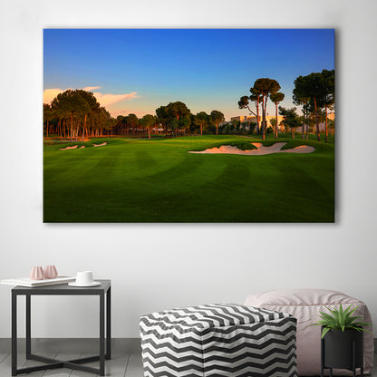 Carya Golf Club Kaden Golf Courses, Golf Art Print,Gifts Golf Lover