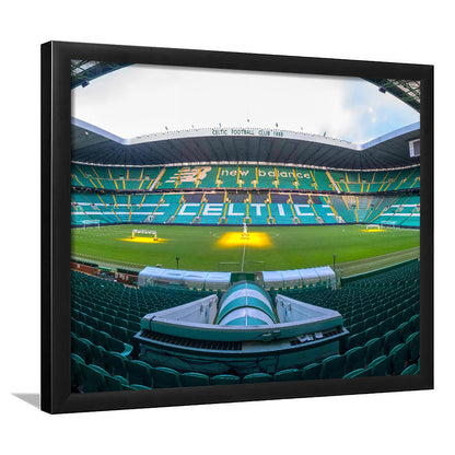 Celtic Stadium, Stadium Canvas, Sport Art, Gift for him, Framed Art Print Wall Decor, Picture Framed