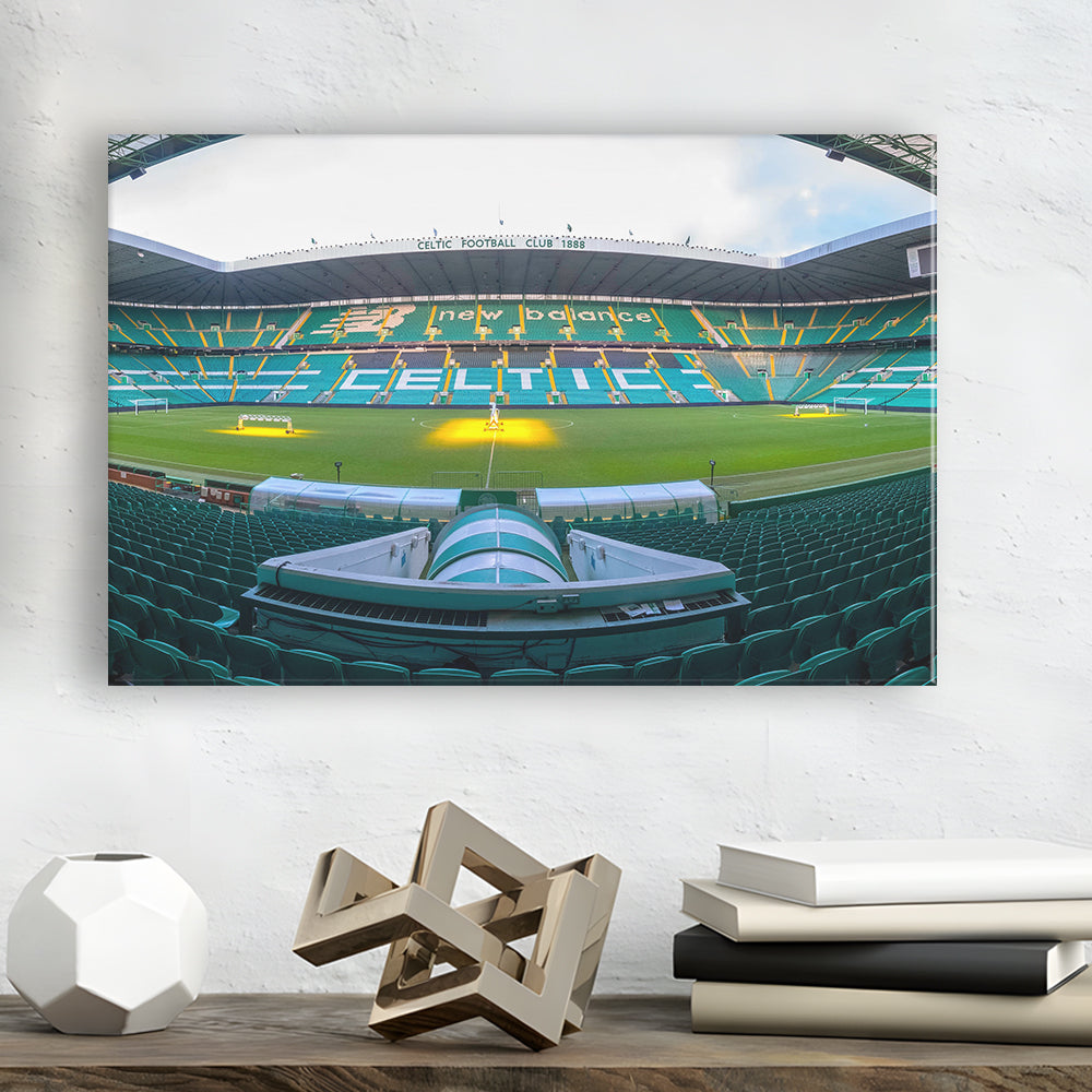 Celtic Stadium, Stadium Canvas, Sport Art, Gift for him, Man Cave Decor, Art Print, Canvas Print Wall Art