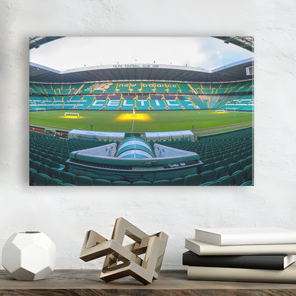Celtic Stadium, Stadium Canvas, Sport Art, Gift for him, Man Cave Decor, Art Print, Canvas Print Wall Art